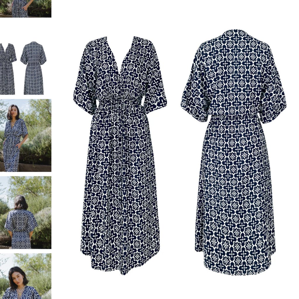 Baiia Cecile Kaftan Dress - Riad - Never Worn!